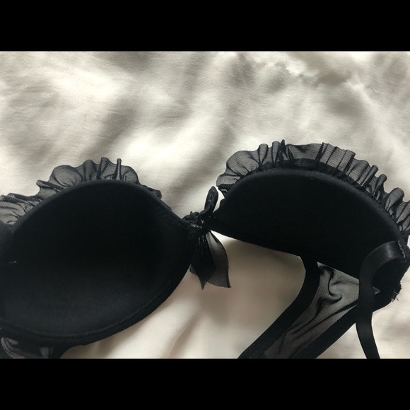 Frilly silk bra - Picture 4 of 6